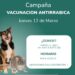 Campaña de vacunación antirrábica frente al Golf: una cita clave para la salud animal