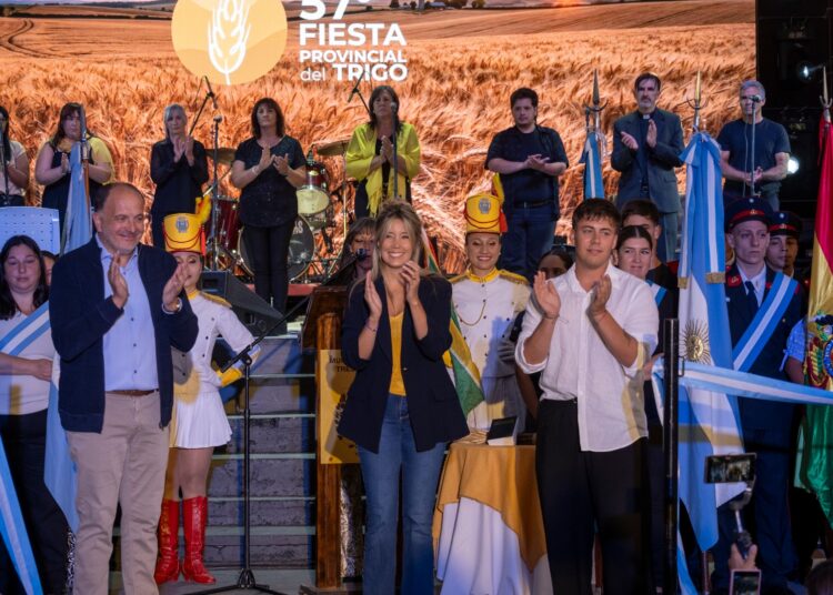 Quedó oficialmente inaugurada la 57ª Fiesta Provincial del Trigo