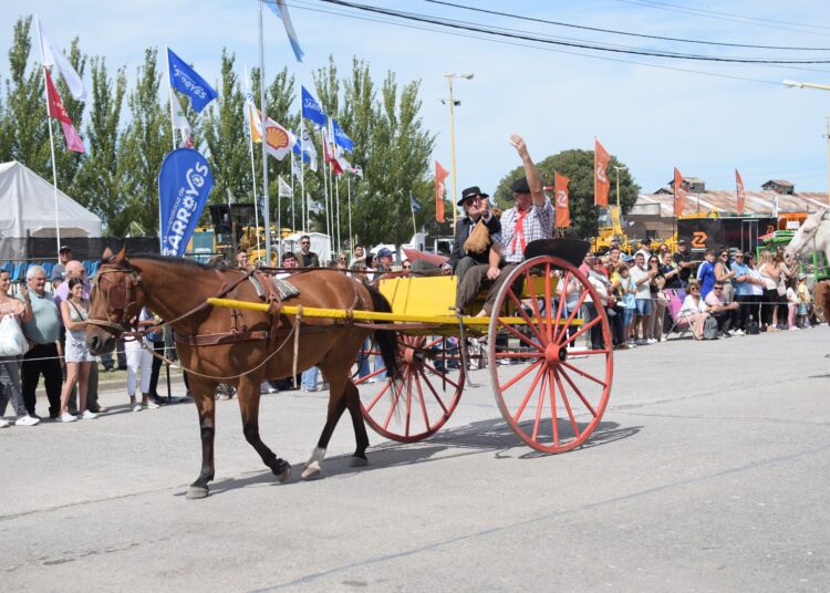 Tradición y compromiso: el desfile alegórico colmó de identidad las calles de Tres Arroyos