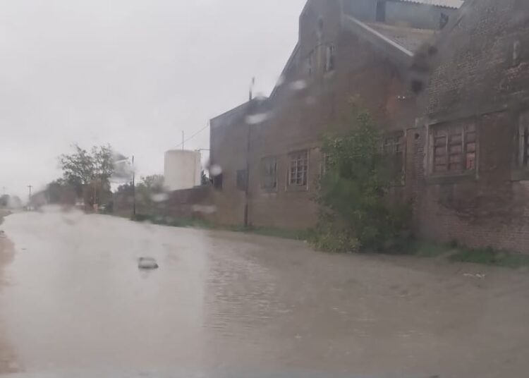 Tras las fuertes lluvias, suspendieron las clases en el distrito
