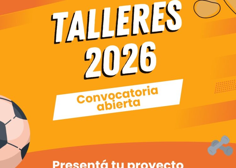 Abren la convocatoria para dictar talleres deportivos y juveniles este 2026