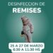 Salud y transporte: anuncian la primera jornada de desinfección de remises