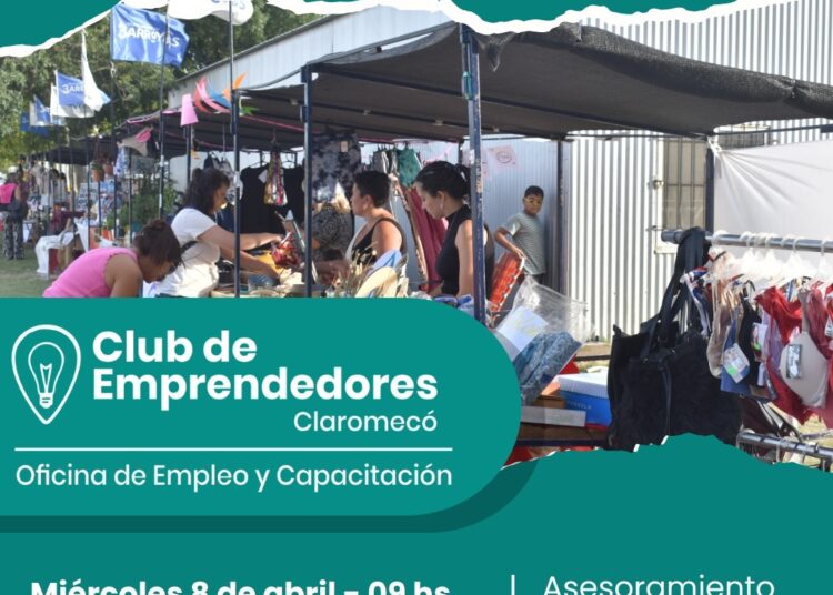 El apoyo a los emprendedores llega a Claromecó: presentan el nuevo Club de Emprendedores y asesoría sobre FOMEPRO