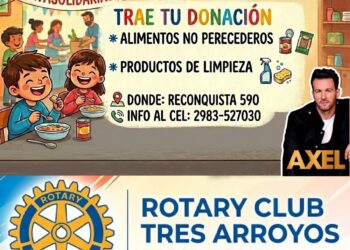 Rotary Libertad lanza colecta solidaria con el apoyo de Axel