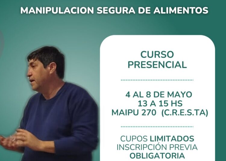 Nueva edición del curso gratuito de Manipulación Segura de Alimentos