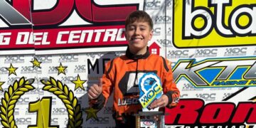 Bruno Oliver se prepara para un nuevo desafío en el Karting del Centro