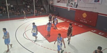 La humedad obligó a suspender y reprogramar la fecha del básquet local