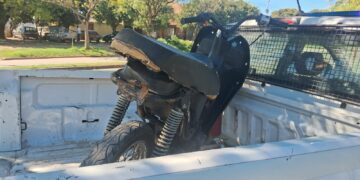 Seguridad vial: interceptan una moto con chasis adulterado y documentación falsa