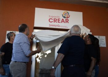 Cascallares: quedó inaugurado el «Espacio Crear» con una gran fiesta comunitaria