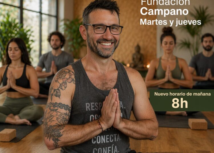 La Fundación Campano suma un nuevo horario de yoga y meditación