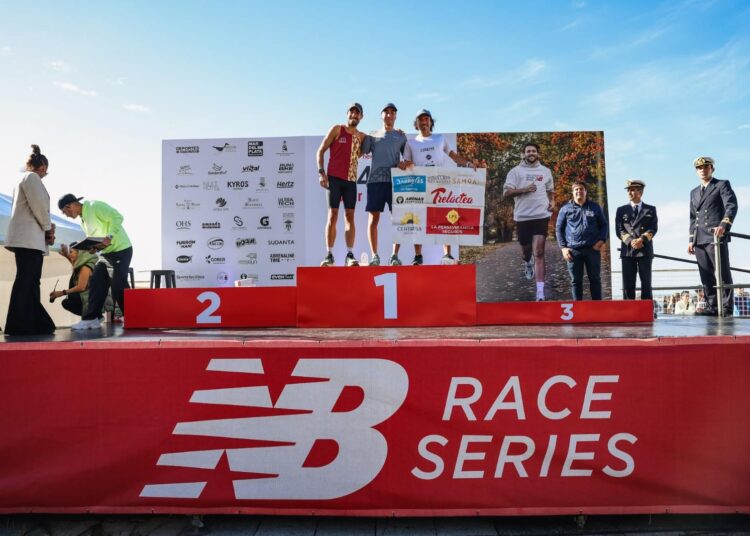Ulises Sanguinetti fue tercero en los 10K del Maratón de Mar del Plata