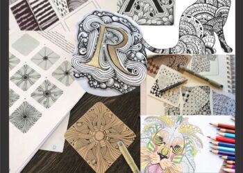 Cultura y bienestar: La Biblioteca Cacuri lanza un taller de dibujo «Zentangle» para reducir el estrés