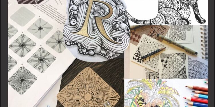 Cultura y bienestar: La Biblioteca Cacuri lanza un taller de dibujo «Zentangle» para reducir el estrés