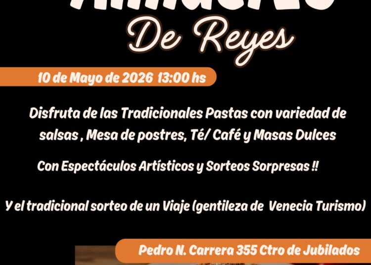 Primer “Almuerzo de Reyes” del año: tradición, espectáculo y sorteos para toda la comunidad