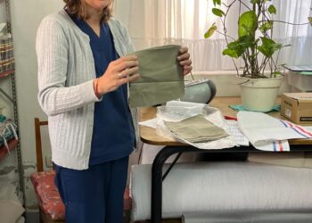 El costurero del Hospital: un área clave que suma pasantías y producción propia
