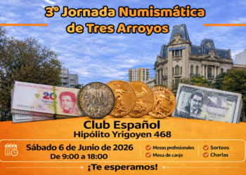 Tres Arroyos se convierte en el epicentro del coleccionismo con la 3° Jornada Numismática
