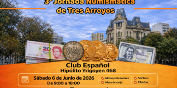 Tres Arroyos se convierte en el epicentro del coleccionismo con la 3° Jornada Numismática
