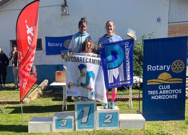 Los atletas de DM Entrenamiento pisaron fuerte en la carrera benéfica del Rotary Club