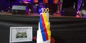 Brillante festejo de Colegiales al arribar a los 100 años de vida