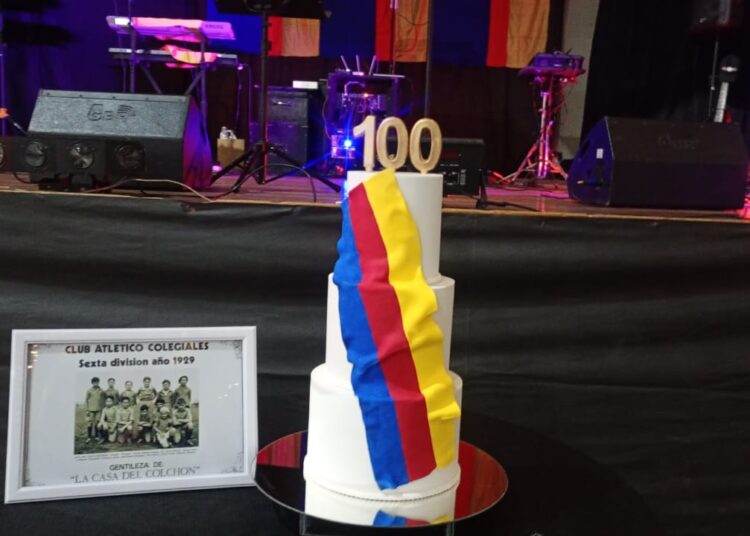 Brillante festejo de Colegiales al arribar a los 100 años de vida
