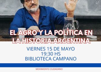 Pedro Peretti brindará una charla sobre “El Agro y la Política” en la Fundación Campano