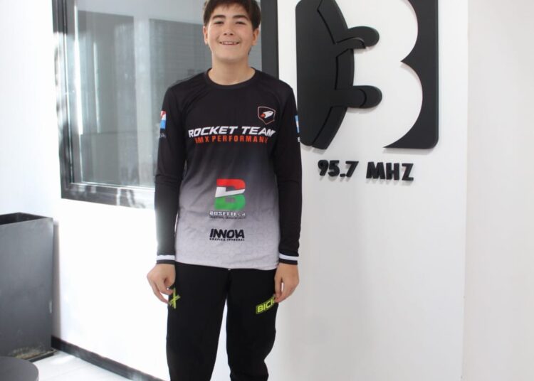 Ciro Bravo: el líder del ranking nacional de BMX que entrena en las calles de Tres Arroyos