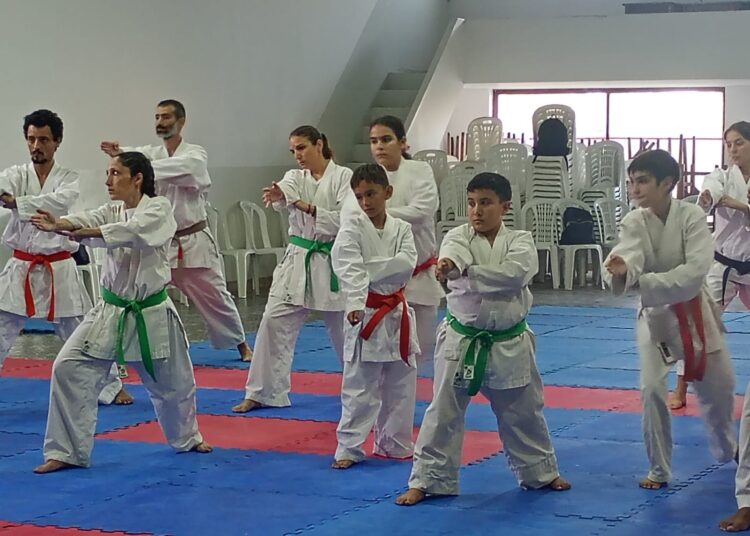 Gran representación local en el Nacional de Karate