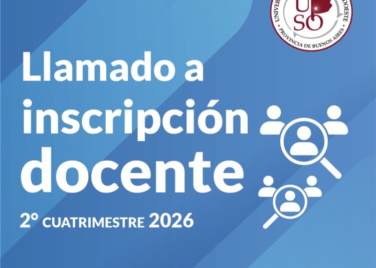 CRESTA y UPSO abren la convocatoria docente para el segundo cuatrimestre 2026
