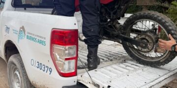 Durante los controles de transito en Claromeco se produjo un “secuestro de moto”