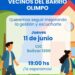 Gestión en el territorio: el intendente Pablo Garate mantendrá un encuentro abierto con vecinos del Barrio Olimpo