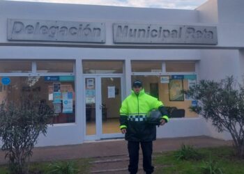 Día histórico para Reta: asumió funciones el primer inspector de tránsito permanente del balneario