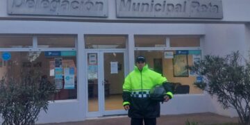 Día histórico para Reta: asumió funciones el primer inspector de tránsito permanente del balneario