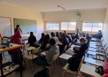 Estudiantes de la EATA vivieron una experiencia universitaria en la Facultad de Agronomía de Balcarce