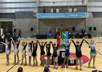 El patín artístico vivió una gran fiesta regional en Tres Arroyos con más de 300 competidoras