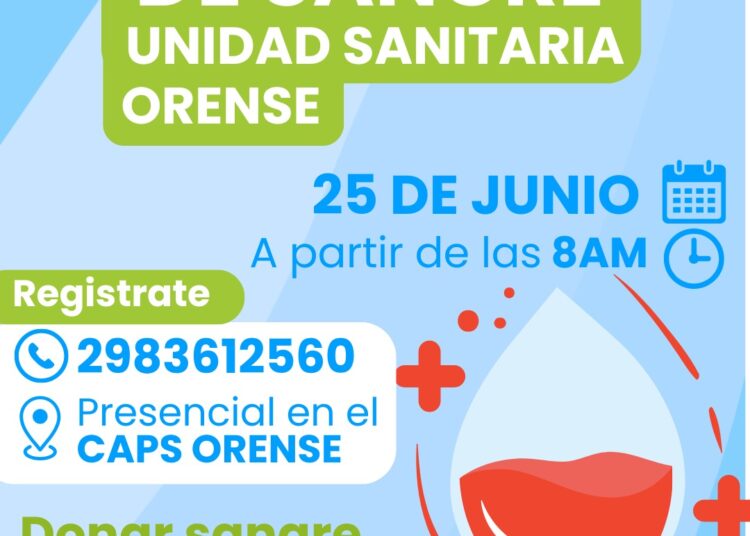 Solidaridad en el interior: coordinan una nueva colecta de sangre en la Unidad Sanitaria de Orense