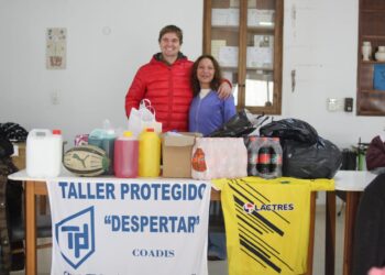 Cazadores impulsó una campaña solidaria y entregó donaciones a coadis