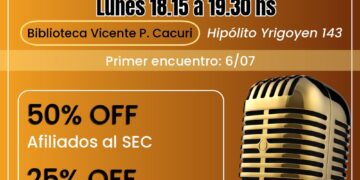 En la Biblioteca Vicente P. Cacuri invitan a participar de un curso intensivo de oratoria para fortalecer la comunicación y el liderazgo