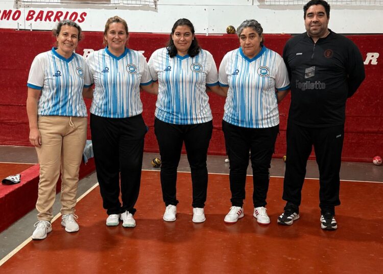 Tres Arroyos recibe desde este sábado el Provincial de Bochas de Damas con 16 delegaciones
