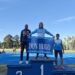Luciano Saltapé brilló en Montevideo: campeón en salto en largo y subcampeón en salto en alto