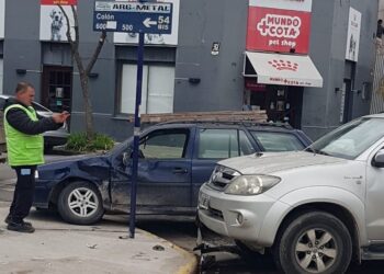 Daños materiales en colisión céntrica