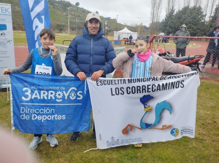Los Correcaminos volvieron a destacarse: medallas nacionales para Rodríguez y Larragueta, y podio para Taboada en Pehuen Co