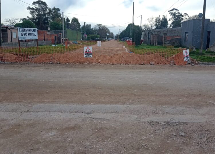La Municipalidad solicita circular con precaución por obras de gas en Mar del Plata y Urquiza