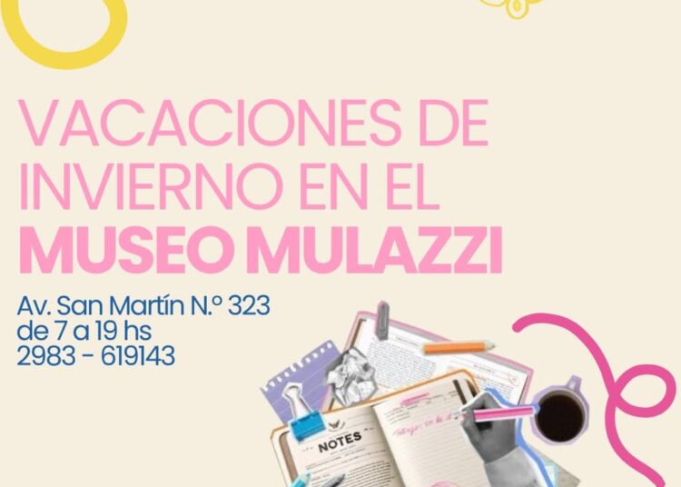 Talleres, espectáculos y lectura: el Museo Mulazzi abre las inscripciones para la segunda semana de vacaciones de invierno