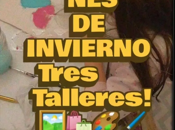 Vacaciones de invierno: talleres creativos para niños con pintura, arte textil y muchas sorpresas