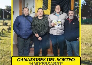 Club Olimpo y Pardo Inmobiliaria entregaron los premios de la Rifa Aniversario