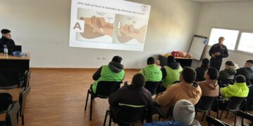 Primeros auxilios en la vía pública: agentes de la Patrulla Urbana se capacitaron en técnicas de RCP