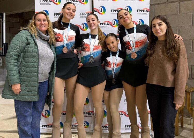 Patinadoras de Villa del Parque clasificaron al Nacional de San Juan