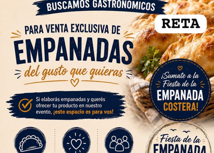 Reta se prepara para una nueva edición de la Fiesta de la Empanada Costera