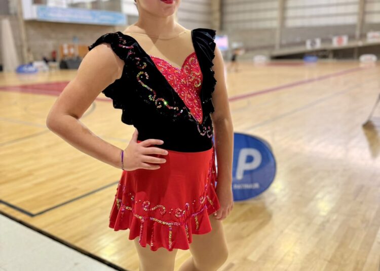 Olimpo celebró la clasificación de cinco patinadoras a las Copas Nacionales de Patín Artístico