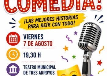 Candilejas presenta Noche de Comedia el viernes 7 de agosto en el Teatro Municipal